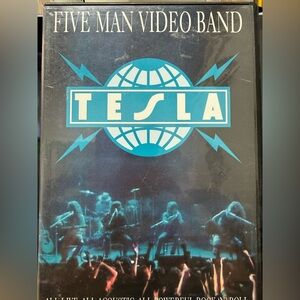 DVD Tesla Five Man Video Band